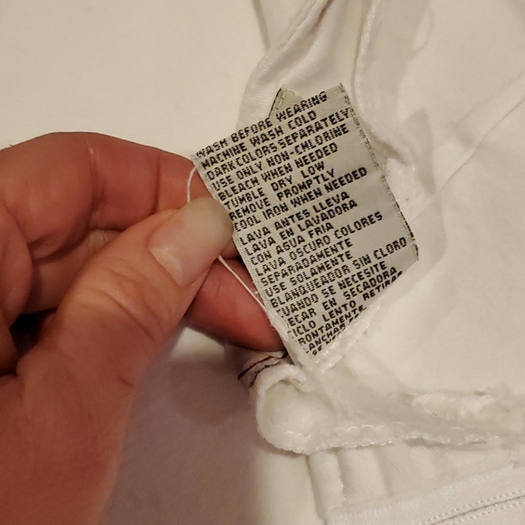 Tru Blu White Skort Short. With front slit 5/6 - Picture 4 of 4